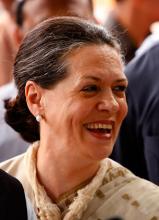 Congress president Sonia Gandhi