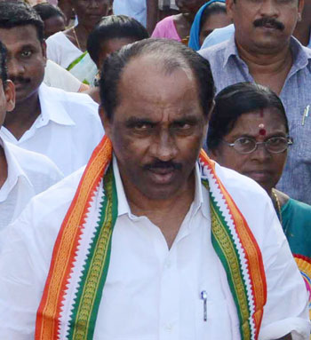 Minister for Excise K. Babu