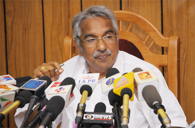 Chief Minister Oommen Chandy