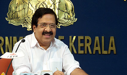 Home Minister Ramesh Chennithala