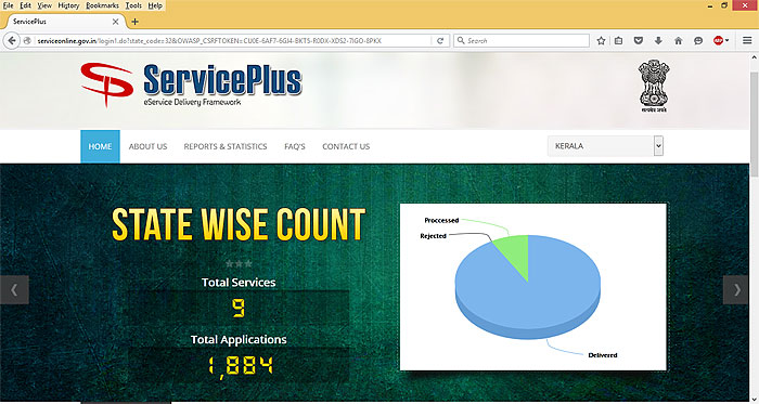 eService Website