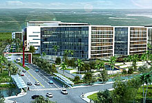 First phase building in Smart City, Kochi